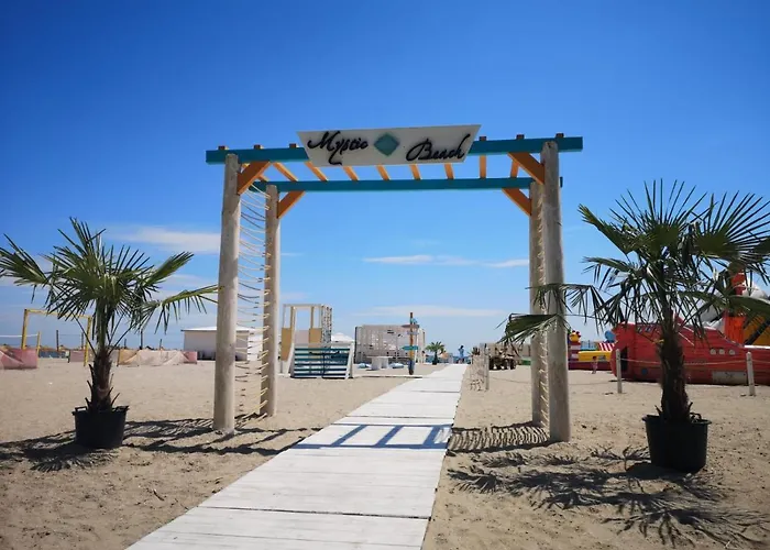 ☆casin Flat☆5 Min To Beach☆netflix☆a/c☆ * Konstanca